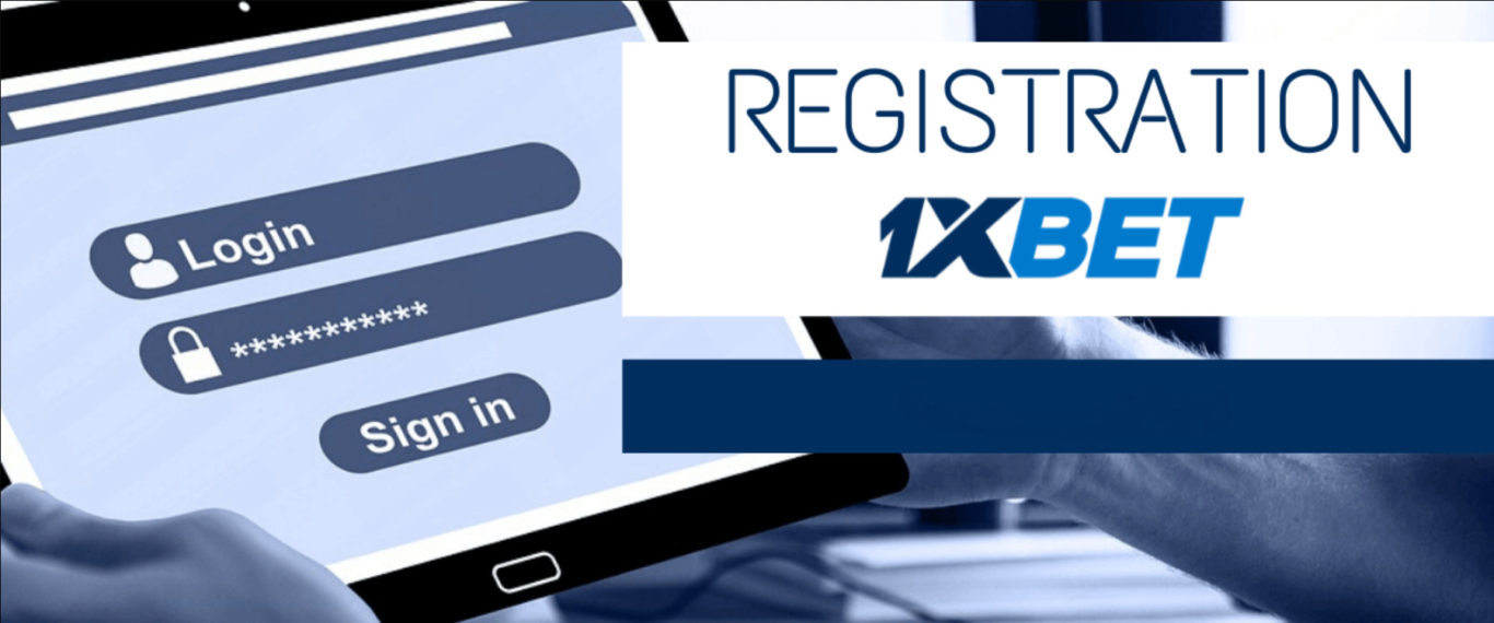 1xBet sign up